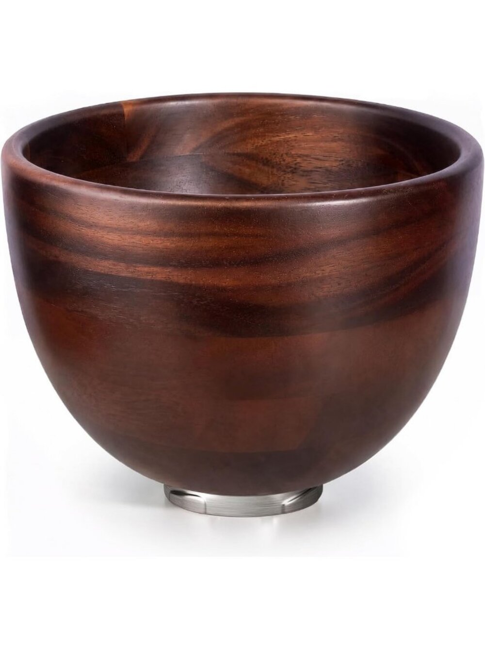 5QT Natural Mixing Bowl for KitchenAid Mixers - Steel Locking Base, Fits 4.5